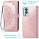 imoshion Etui de téléphone portefeuille Mandala OnePlus Nord 2 - Rose Champagne