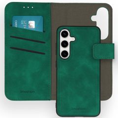 imoshion Etui de télephone luxe 2-en-1 amovible Samsung Galaxy S24 - Vert foncé