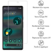 Accezz Protection d'écran en verre trempé Google Pixel 6a
