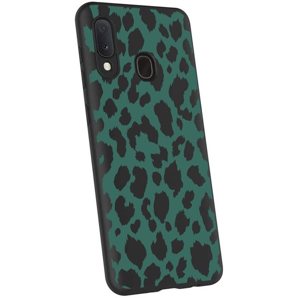 imoshion Coque Design Samsung Galaxy A20e - Green Leopard