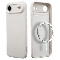 imoshion Coque Couleur avec MagSafe Apple iPhone Air - Beige