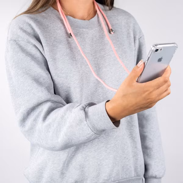 imoshion Coque avec dragonne Apple iPhone 8 Plus / 7 Plus - Rose