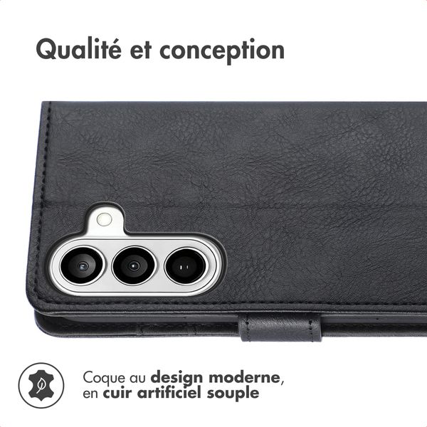 imoshion Étui de télephone portefeuille Samsung Galaxy S26 Plus - Noir