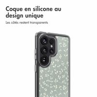 imoshion Coque Design Samsung Galaxy S26 Ultra - Smoke Green Flowers