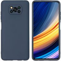 imoshion Coque Couleur Xiaomi Poco X3 (Pro) - Bleu foncé