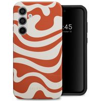 Selencia Coque arrière Vivid Tough Samsung Galaxy A55 - Dream Swirl Orange