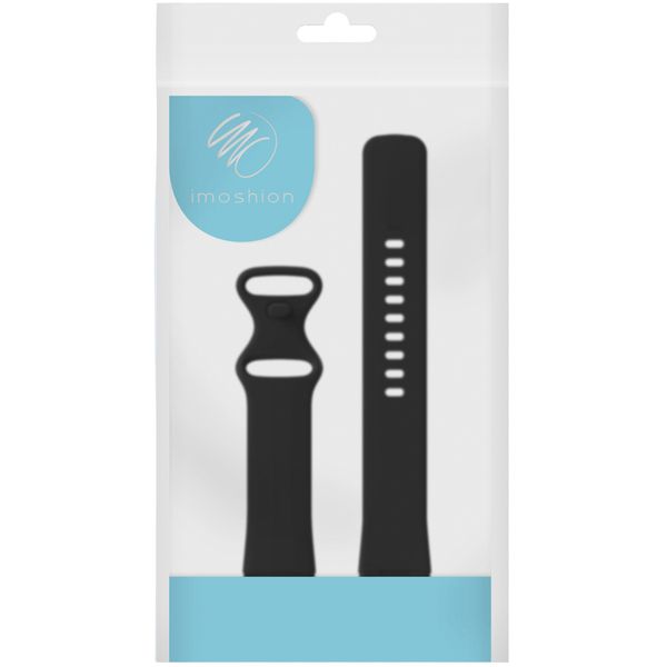 imoshion Bracelet silicone Fitbit Versa 4/ 3 / Sense (2) - Noir