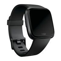 Fitbit Bracelet Classic silicone Fitbit Versa / Versa 2 / Versa Lite - Taille S - Noir