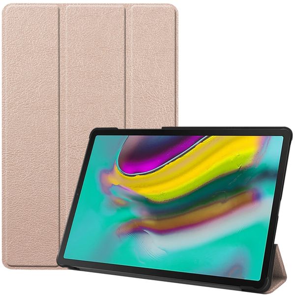 imoshion Coque tablette Trifold Samsung Galaxy Tab S5e - Dorée