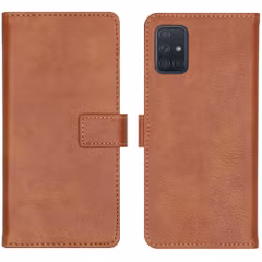 imoshion Étui de télephone portefeuille de luxe Samsung Galaxy A71 - Marron