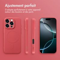 imoshion Coque Couleur avec MagSafe Apple iPhone 16 Pro - Dusty Rose