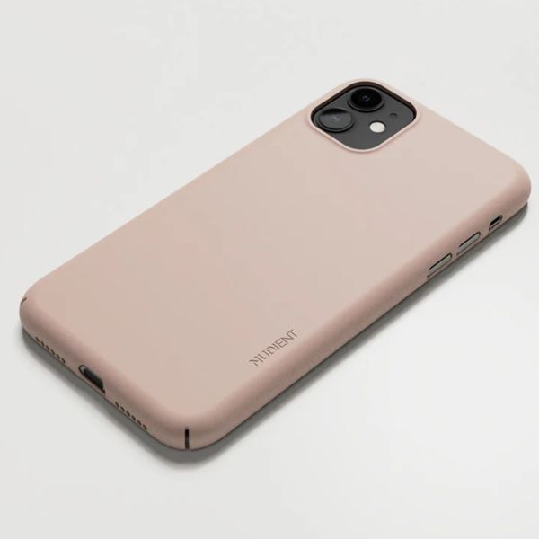 Nudient Coque Thin iPhone 11 - Dusty Pink