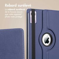 imoshion Coque tablette rotatif à 360° Xiaomi Redmi Pad SE - Bleu foncé