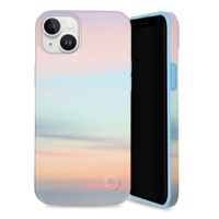 Selencia Aurora Coque Fashion iPhone 15 Plus - Coque durable - 100% recyclée - Sky Sunset Multicolor