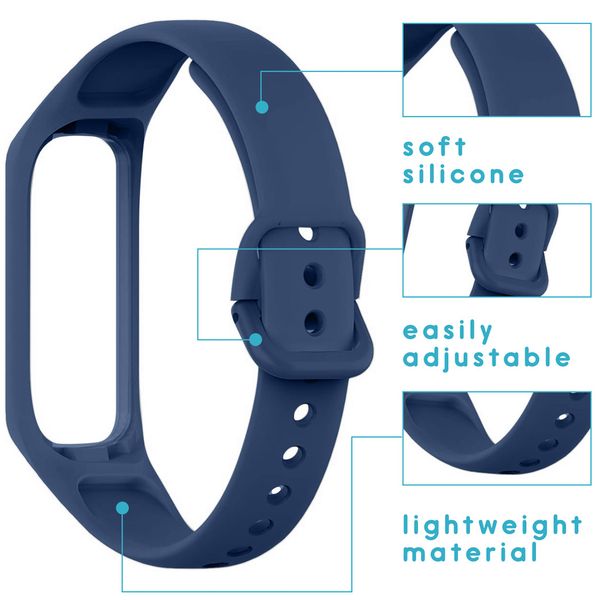 imoshion Bracelet silicone le Samsung Galaxy Fit 2 - Bleu foncé