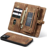 CaseMe Etui de téléphone de luxe en cuir deux en un iPhone 12 (Pro)