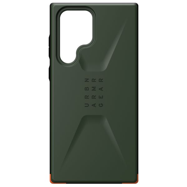 UAG Coque Civilian Samsung Galaxy S22 Ultra - Olive