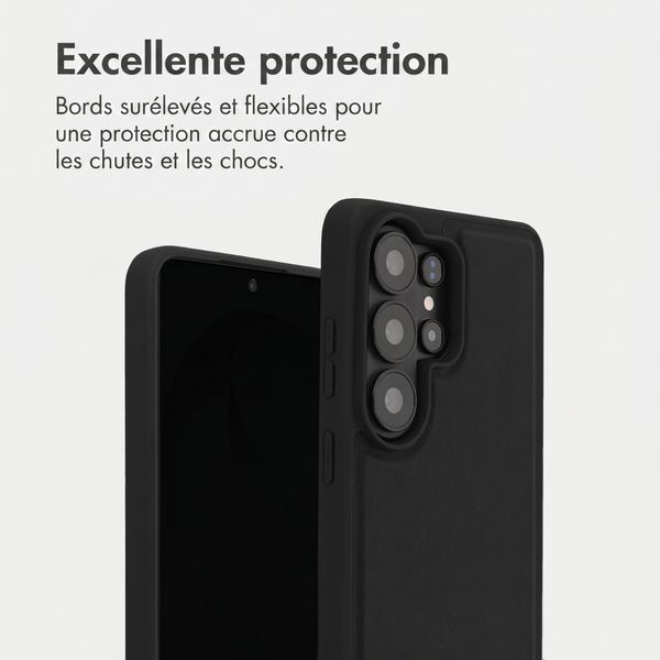 Accezz Coque arrière Edge avec MagSafe Samsung Galaxy S26 Ultra - Noir