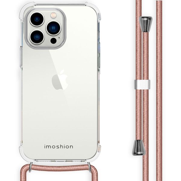 imoshion Coque avec dragonne Apple iPhone 14 Pro Max - Rose Doré