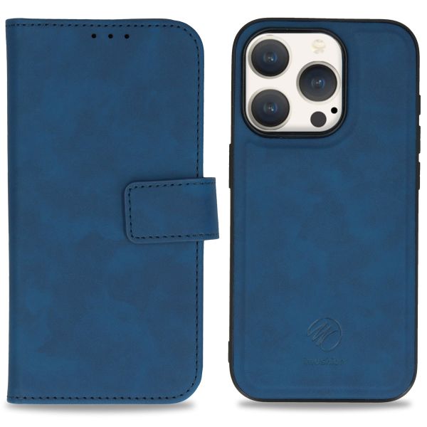 imoshion Etui de télephone luxe 2-en-1 amovible Apple iPhone 15 Pro - Bleu