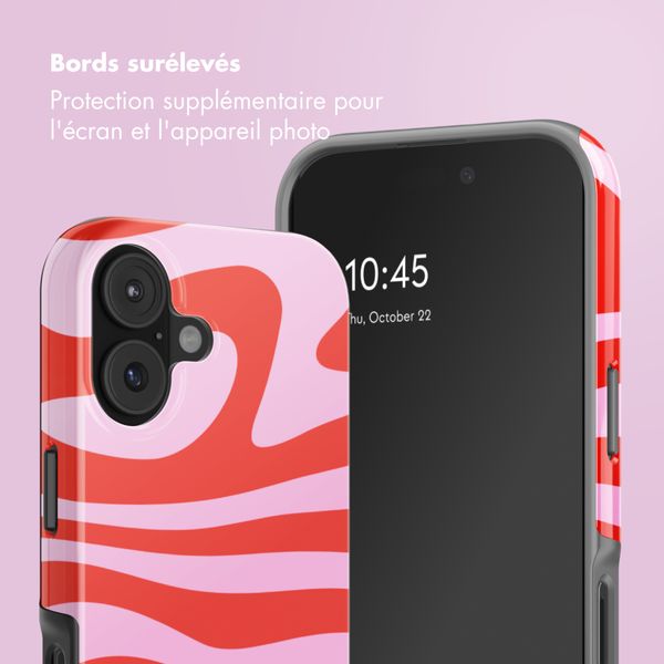Selencia Coque arrière Vivid Apple iPhone 17 - Dream Swirl Pink