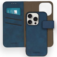 imoshion Etui de télephone luxe 2-en-1 amovible Apple iPhone 16 Pro - Bleu