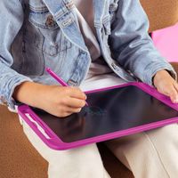 imoshion Tablette de dessin LCD pour enfants - Avec écran couleur et 2 stylos - Hot Pink