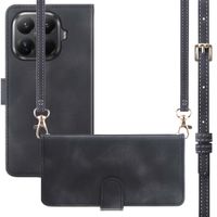 imoshion Etui de télephone portefeuille avec cordon Xiaomi 15T Pro - Noir