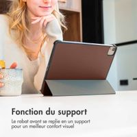 imoshion Coque tablette Trifold Xiaomi Pad 5 / 5 Pro - Marron