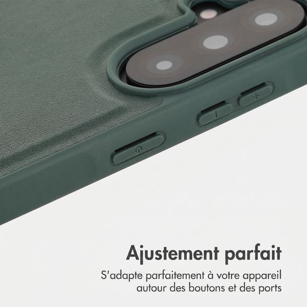 Accezz Coque arrière Edge avec MagSafe Samsung Galaxy A37 (5G) - Vert