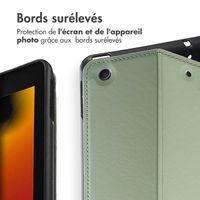 Accezz Coque tablette Classic Apple iPad 9 (2021) 10.2 pouces / iPad 8 (2020) 10.2 pouces / iPad 7 (2019) 10.2 pouces - Vert