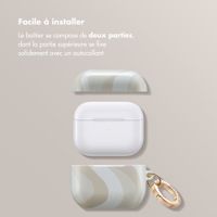 Selencia Coque Vivid Apple AirPods 3 - Desert Waves Beige