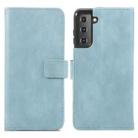 imoshion Étui de télephone portefeuille de luxe Samsung Galaxy S21 - Bleu clair