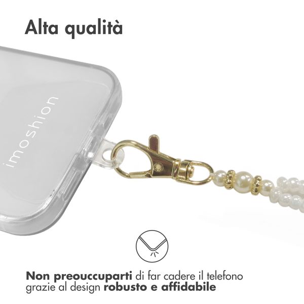 imoshion ﻿Cordon téléphonique universel + dragonne - Perles