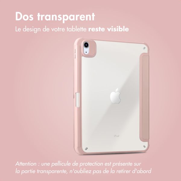 imoshion Coque tablette Origami iPad Pro 11 (2018 - 2022) / Air 5 (2022) / Air 4 (2020) - Rose