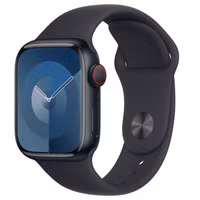 Apple Bracelet Sport Apple Watch Series 1 t/m 9 / SE (38/40/41 mm) | Series 10 / 11 (42 mm) - Taille M/L - Midnight