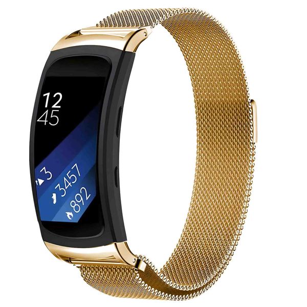 imoshion Bracelet magnétique milanais Samsung Gear Fit 2 / 2 Pro - Dorée