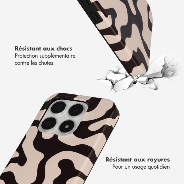 Selencia Coque arrière Vivid avec MagSafe Xiaomi 17 - Art Wave Black