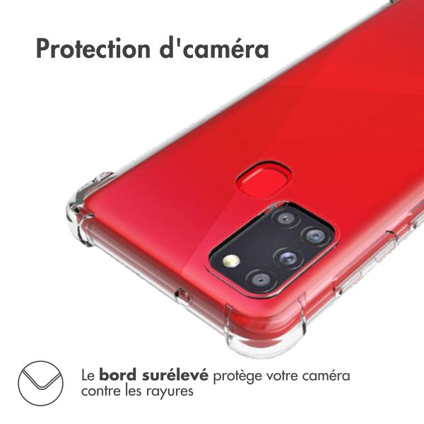 imoshion Shockproof Case Samsung Galaxy A21s - Transparent