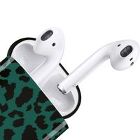 imoshion Coque Hardcover Design AirPods 1 / 2 - Green Leopard