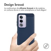 imoshion Coque Brushed Oppo A80 5G - Bleu foncé