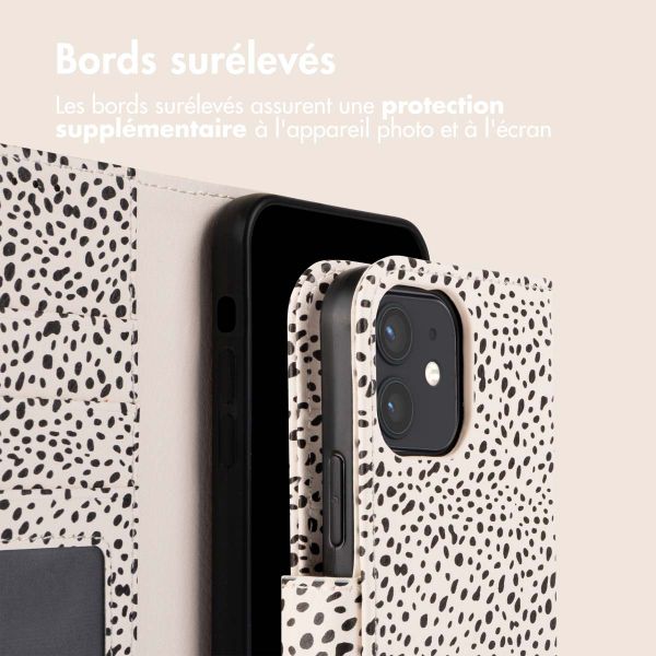 imoshion Étui de téléphone portefeuille Design iPhone 12 (Pro) - Desert Dots