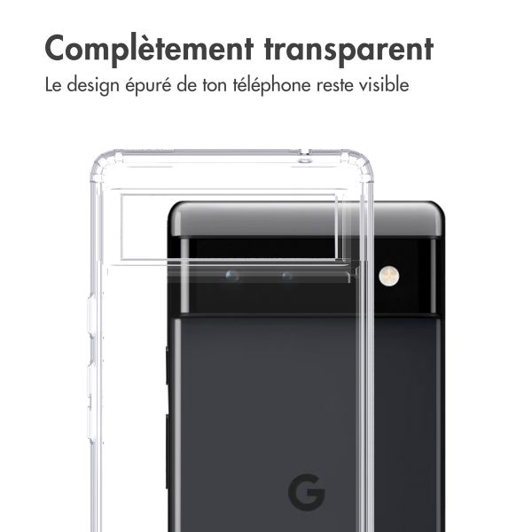 imoshion ﻿Coque Stand Google Pixel 6a - Transparent