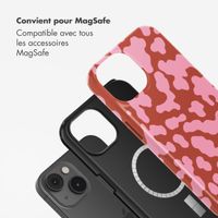 Selencia Coque arrière Vivid avec MagSafe Apple iPhone 14 - Moo’d Blush Pink
