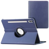 imoshion Coque tablette rotatif à 360° Samsung Galaxy Tab S10 Plus / Tab S9 FE Plus / Tab S9 Plus - Bleu foncé