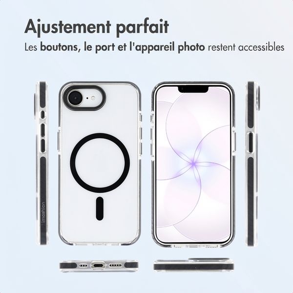 imoshion Coque Combat MagSafe Apple iPhone 17e / 16e - Noir