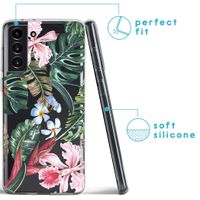 imoshion Coque Design Samsung Galaxy S21 FE - Tropical Jungle