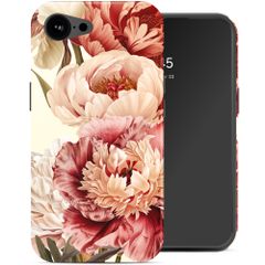 Selencia Coque arrière Vivid Apple iPhone 17e / 16e - Vintage Peony