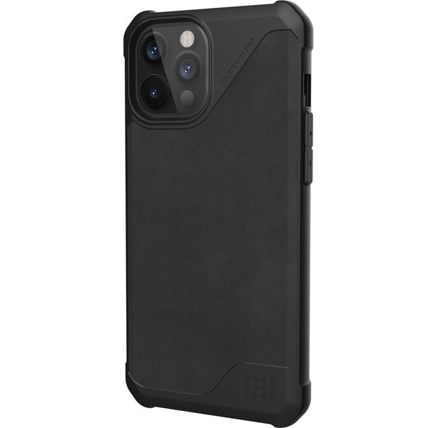 UAG Coque Metropolis LT Apple iPhone 12 Pro Max - Leather Black