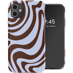 Selencia Coque arrière Vivid Apple iPhone 11 - Dream Swirl Chocolate